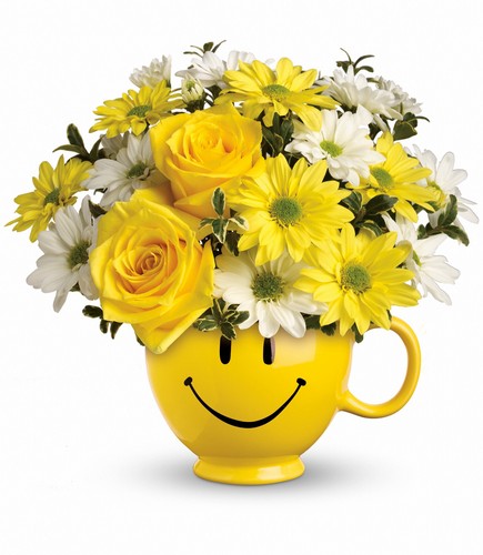 Teleflora's Be Happy Bouquet from Rees Flowers & Gifts in Gahanna, OH